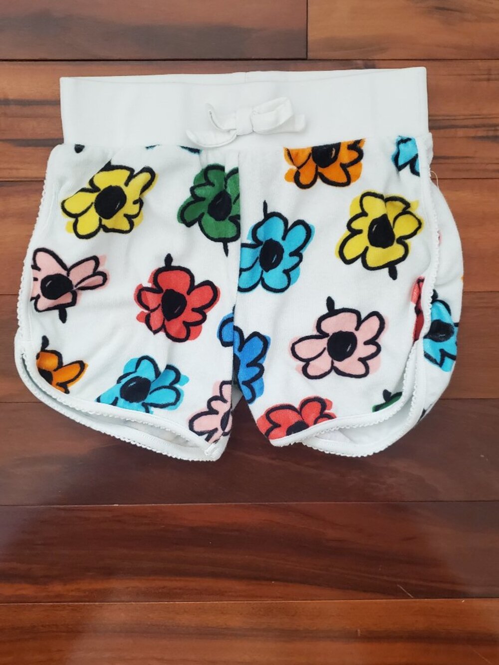 Hanna Andersson Floral Terry shorts